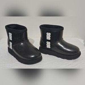 KIDS UGG Black Waterproof Boots